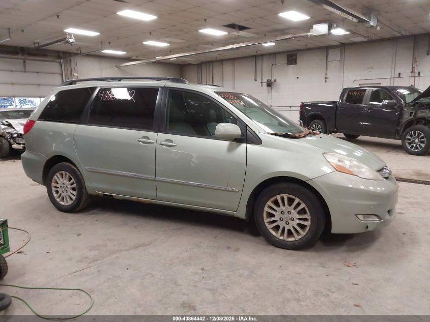2008 Toyota Sienna Limited VIN: 5TDBK22C68S017979 Lot: 43864442
