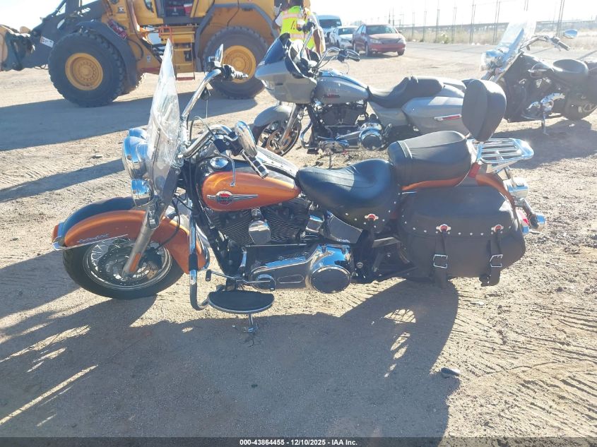 2016 Harley-Davidson Flstc Heritage Softail Classic VIN: 1HD1BWV12GB031010 Lot: 43864455