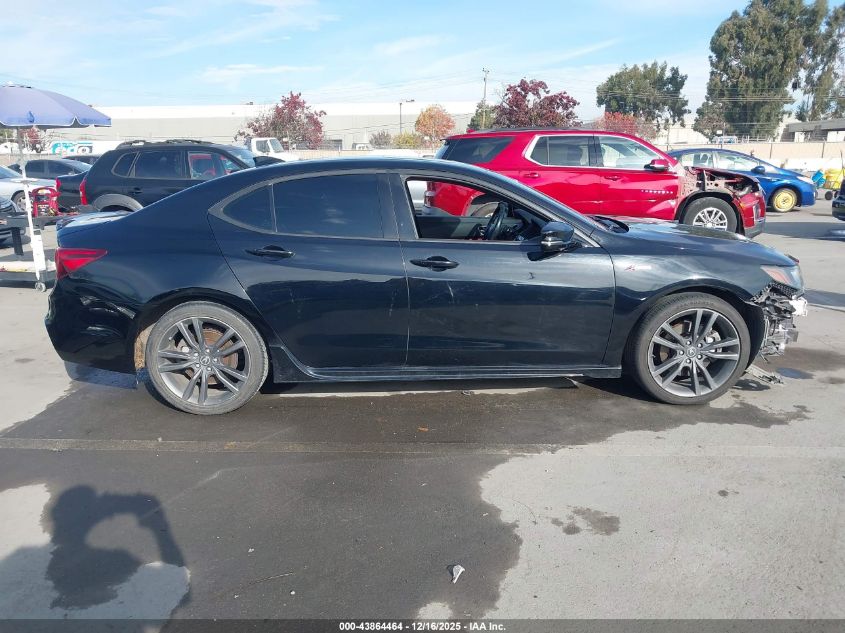 2018 Acura Tlx Tech A-Spec Pkgs VIN: 19UUB2F66JA007633 Lot: 43864464