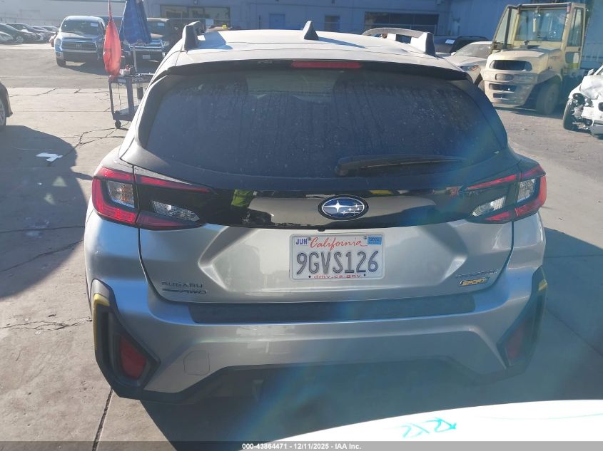 2024 Subaru Crosstrek Sport VIN: 4S4GUHF68R3701356 Lot: 43864471