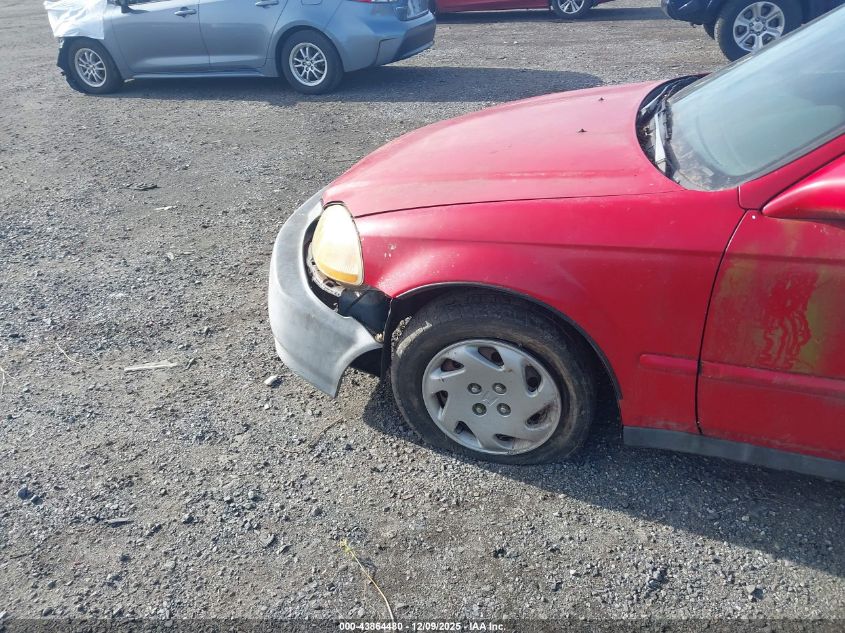 1997 Honda Civic Ex VIN: 1HGEJ814XVL085178 Lot: 43864480