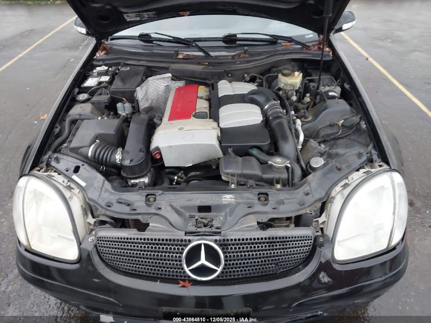 2001 Mercedes-Benz Slk 230 Kompressor VIN: WDBKK49F11F208354 Lot: 43864510