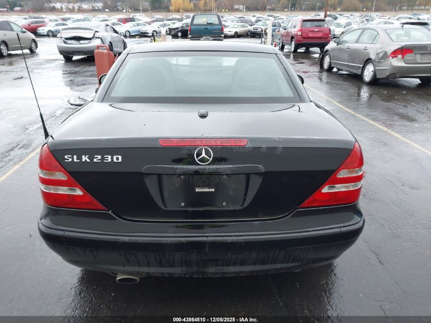 2001 Mercedes-Benz Slk 230 Kompressor VIN: WDBKK49F11F208354 Lot: 43864510