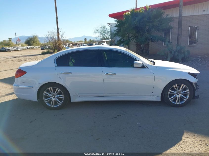 2014 Hyundai Genesis 3.8 VIN: KMHGC4DD4EU262609 Lot: 43864520