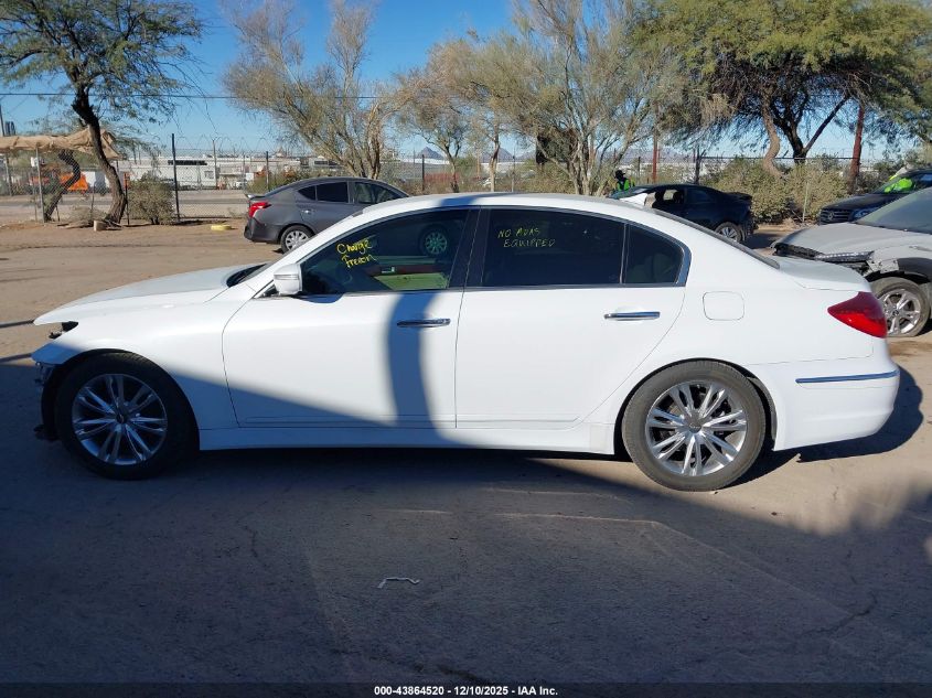 2014 Hyundai Genesis 3.8 VIN: KMHGC4DD4EU262609 Lot: 43864520
