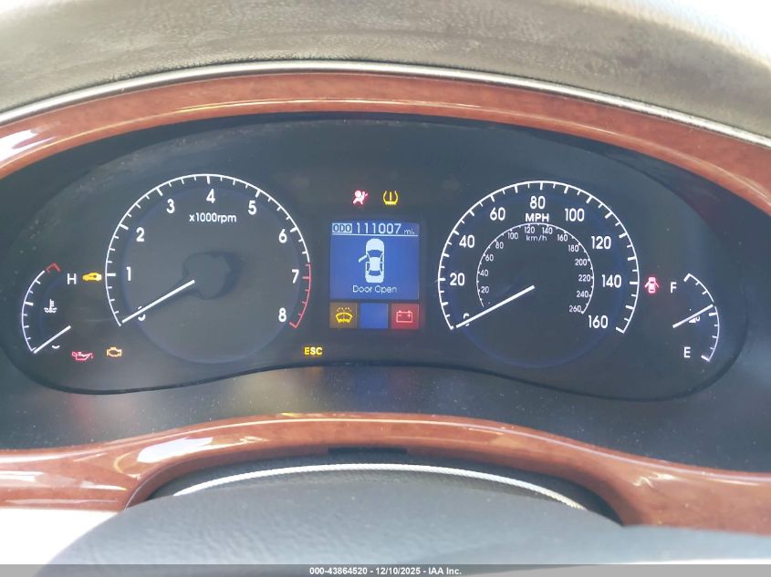 2014 Hyundai Genesis 3.8 VIN: KMHGC4DD4EU262609 Lot: 43864520