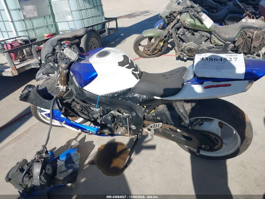 2006 Suzuki Gsx-R600 K6 VIN: JS1GN7DA562116474 Lot: 43864527