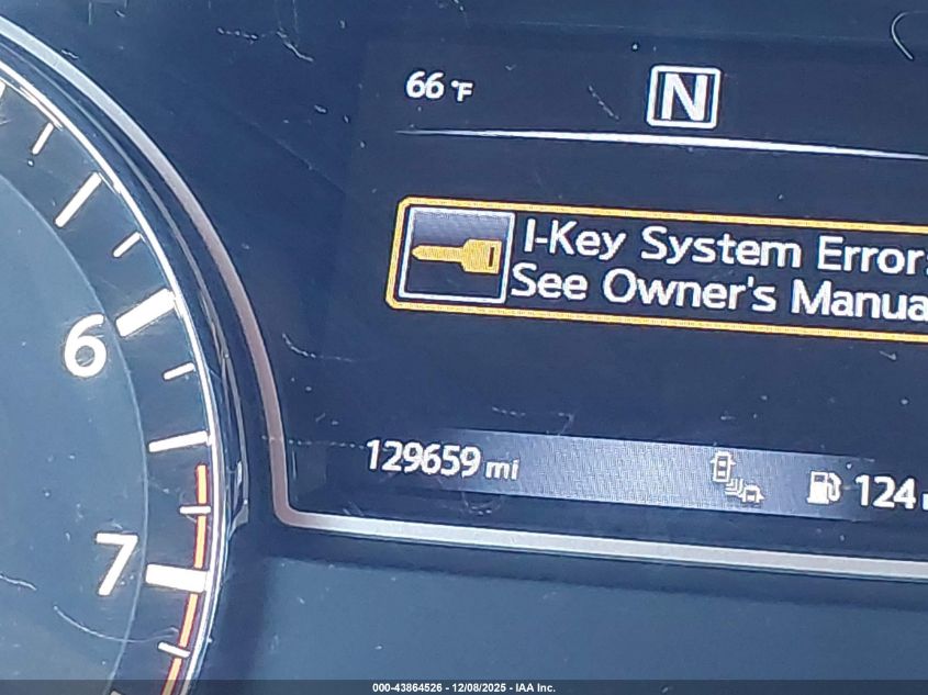 2017 Nissan Pathfinder Sl VIN: 5N1DR2MN8HC696153 Lot: 43864526