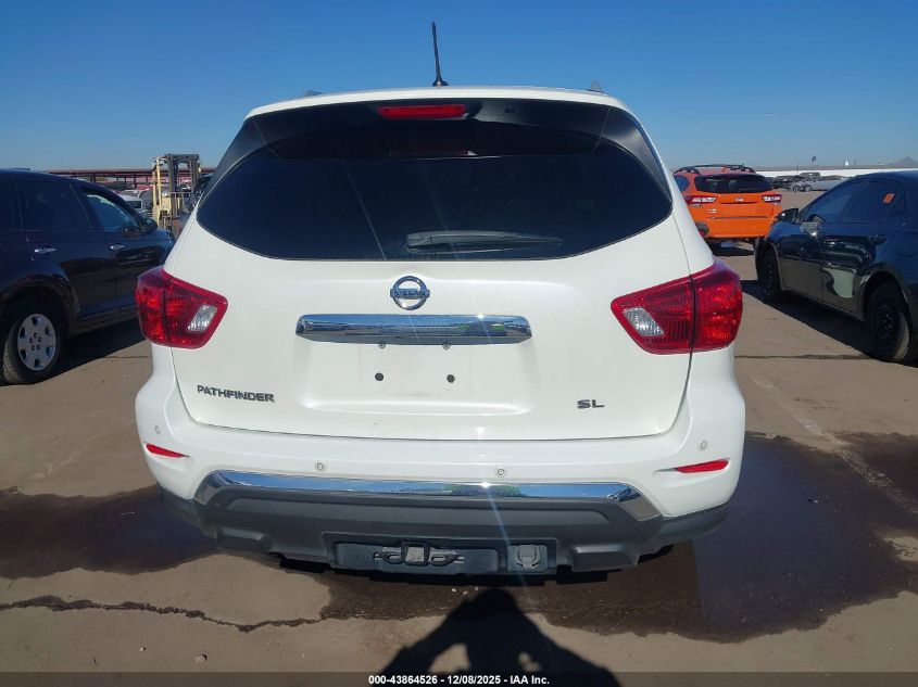 2017 Nissan Pathfinder Sl VIN: 5N1DR2MN8HC696153 Lot: 43864526