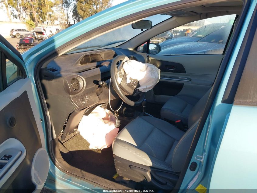 2013 Toyota Prius C Four VIN: JTDKDTB39D1048988 Lot: 43864529