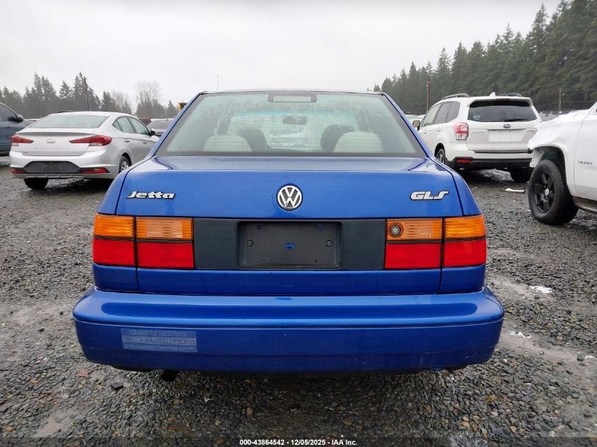 1998 Volkswagen Jetta Gls VIN: 3VWSA81H6WM153915 Lot: 43864542