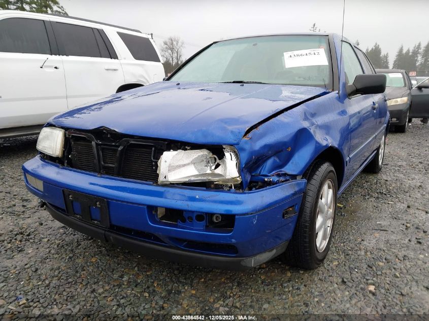 1998 Volkswagen Jetta Gls VIN: 3VWSA81H6WM153915 Lot: 43864542