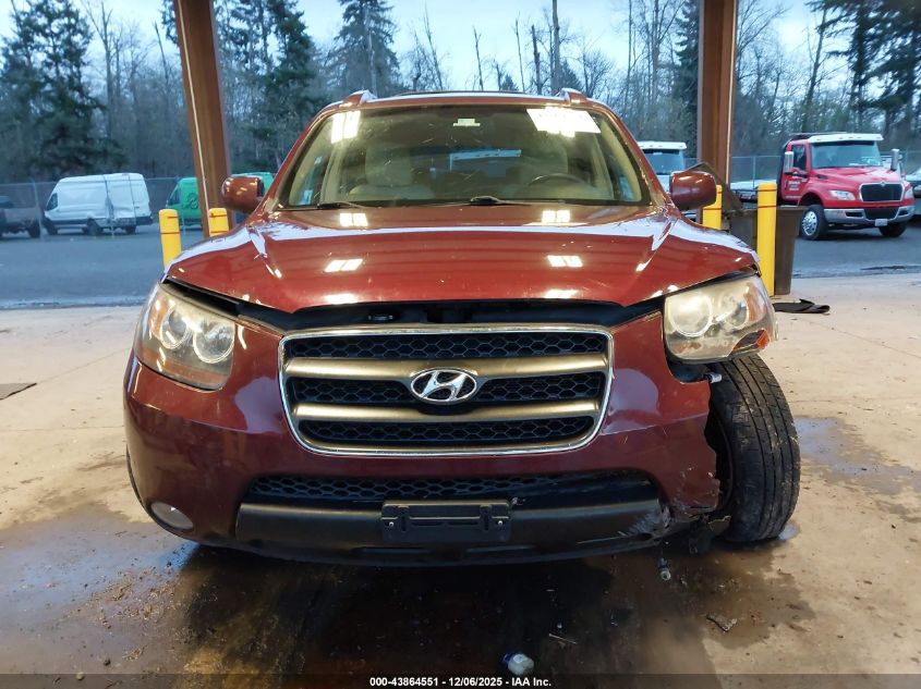 2007 Hyundai Santa Fe Limited/Se VIN: 5NMSH73E57H114474 Lot: 43864551