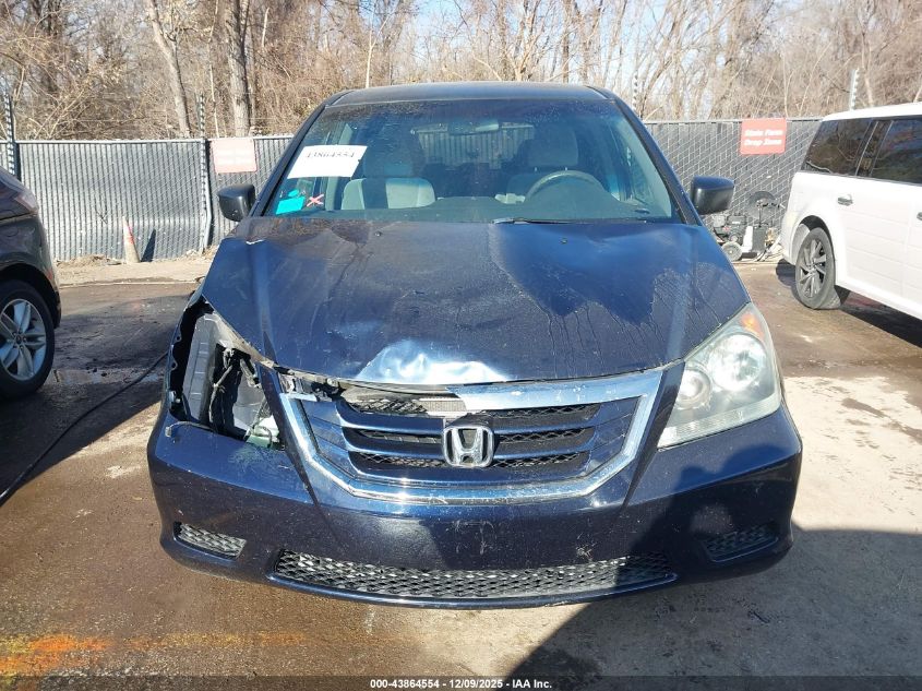 2008 Honda Odyssey Lx VIN: 5FNRL38238B071521 Lot: 43864554