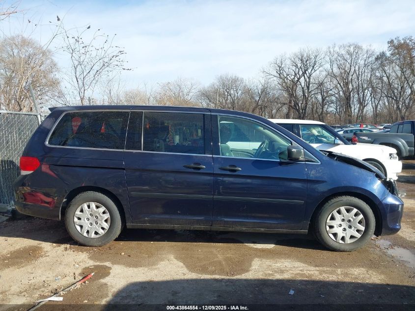 2008 Honda Odyssey Lx VIN: 5FNRL38238B071521 Lot: 43864554