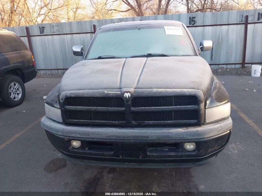 1997 Dodge Ram 1500 St VIN: 3B7HC13Y5VG729244 Lot: 43864565
