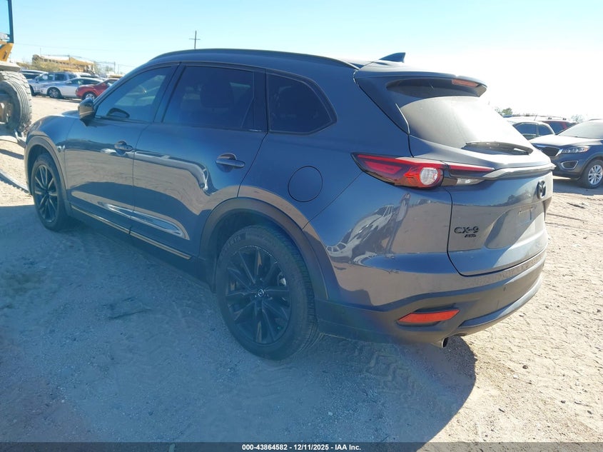 Vin: jm3tcbdy6m0539218, lot: 44360100, mazda cx-9 carbon edition 20213