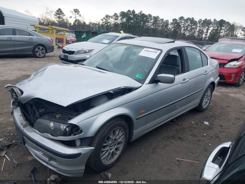 2000 BMW 328I VIN: WBAAM5341YJR59169 Lot: 43864599