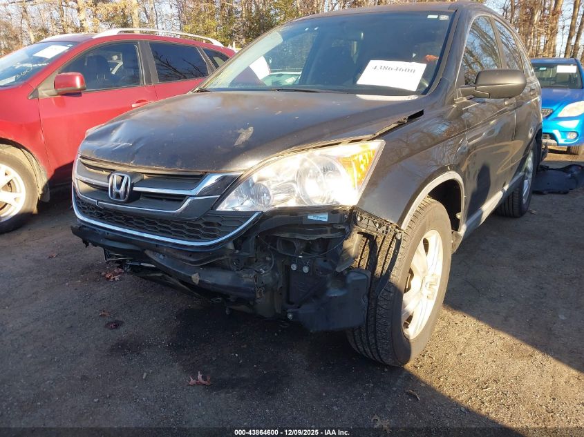 2010 Honda Cr-V Ex VIN: 5J6RE4H59AL000296 Lot: 43864600