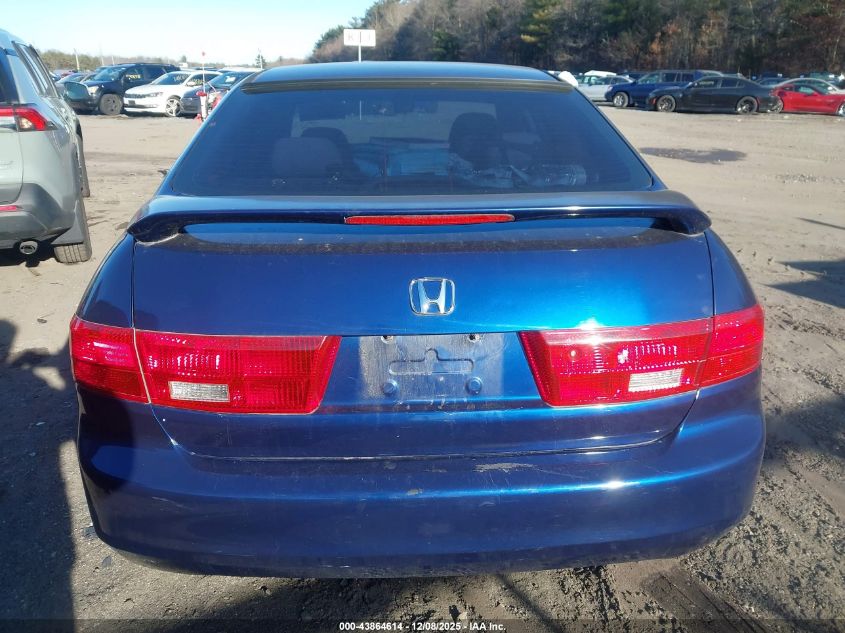 2005 Honda Accord 2.4 Lx VIN: 1HGCM56445A021056 Lot: 43864614