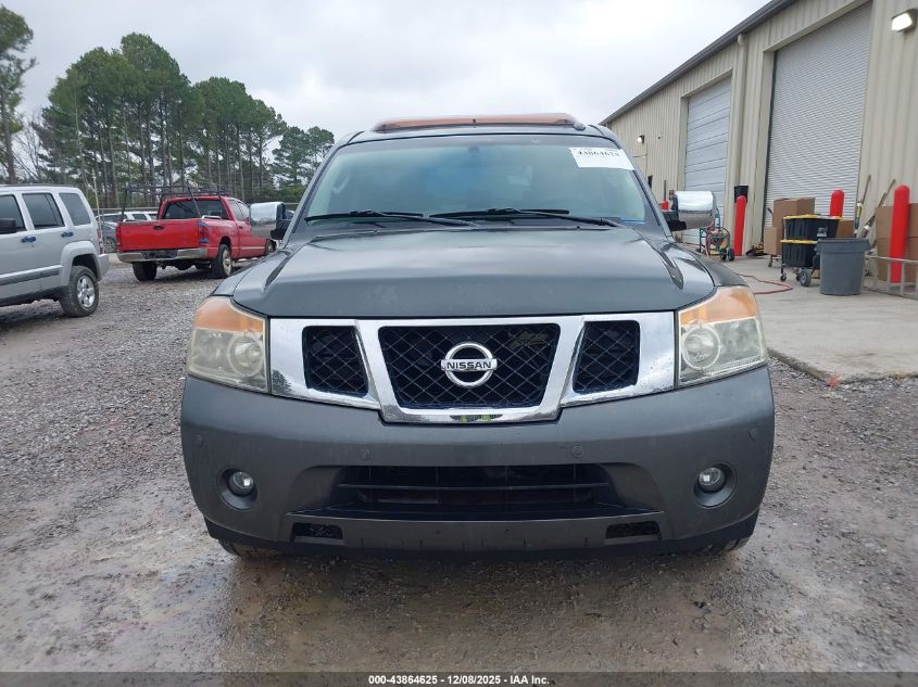 2008 Nissan Armada Le VIN: 5N1BA08D58N617529 Lot: 43864625