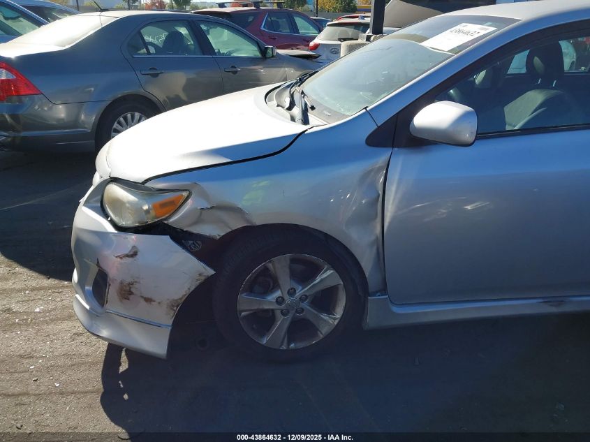 2011 Toyota Corolla S VIN: 2T1BU4EE8BC736735 Lot: 43864632