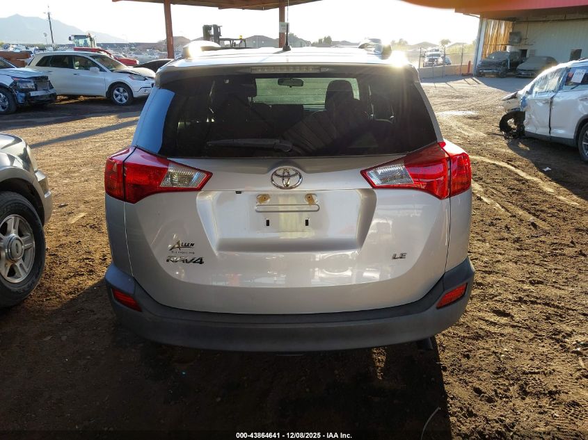 2015 Toyota Rav4 Le VIN: JTMZFREV5FJ044075 Lot: 43864641