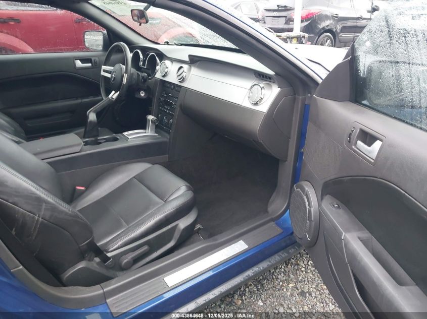 2006 Ford Mustang V6 VIN: 1ZVHT84N065262947 Lot: 43864648