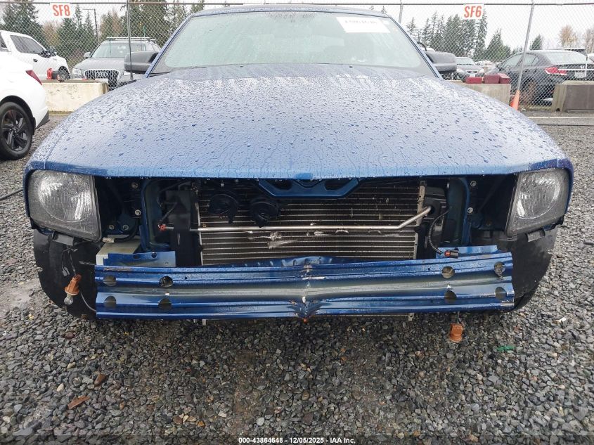 2006 Ford Mustang V6 VIN: 1ZVHT84N065262947 Lot: 43864648