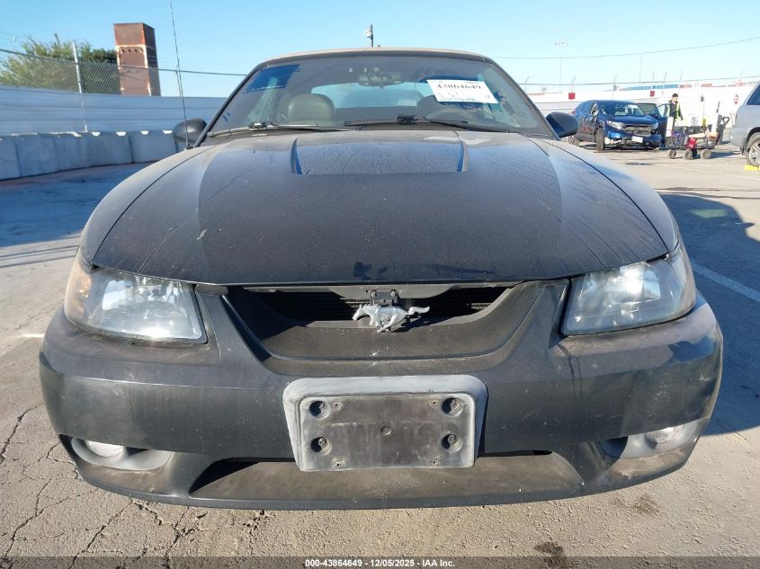 2001 Ford Mustang Cobra VIN: 1FAFP46V11F208389 Lot: 43864649