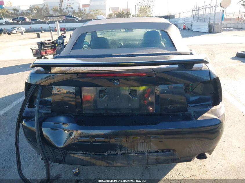 2001 Ford Mustang Cobra VIN: 1FAFP46V11F208389 Lot: 43864649