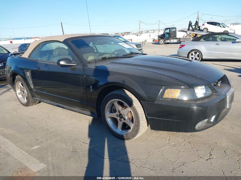 2001 Ford Mustang Cobra VIN: 1FAFP46V11F208389 Lot: 43864649