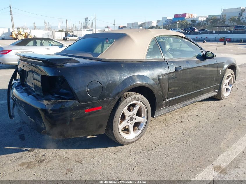 2001 Ford Mustang Cobra VIN: 1FAFP46V11F208389 Lot: 43864649