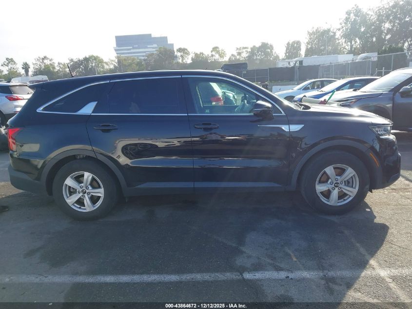 2021 Kia Sorento Lx VIN: 5XYRG4LC7MG050619 Lot: 43864672