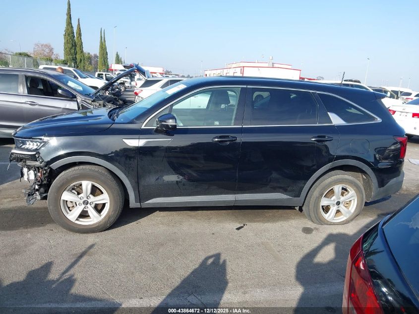 2021 Kia Sorento Lx VIN: 5XYRG4LC7MG050619 Lot: 43864672
