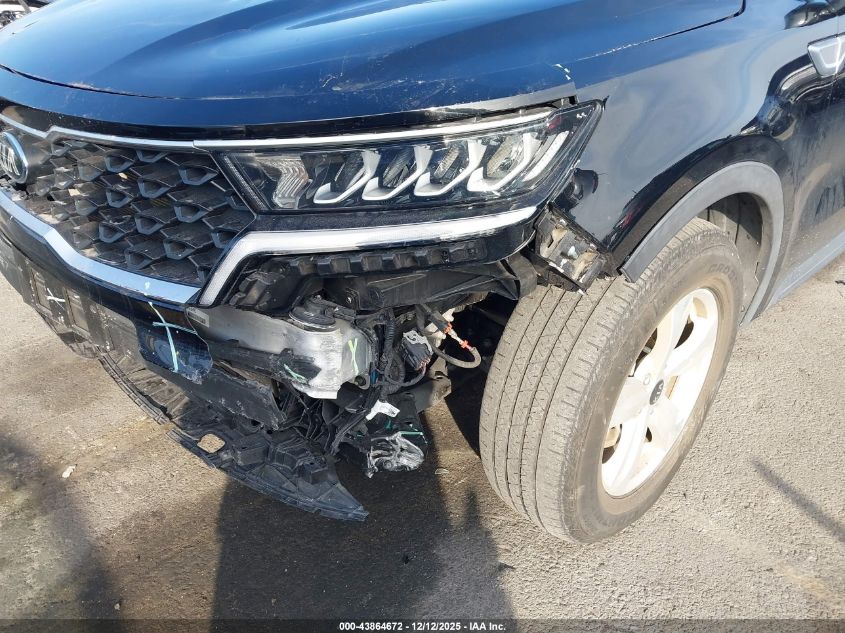 2021 Kia Sorento Lx VIN: 5XYRG4LC7MG050619 Lot: 43864672
