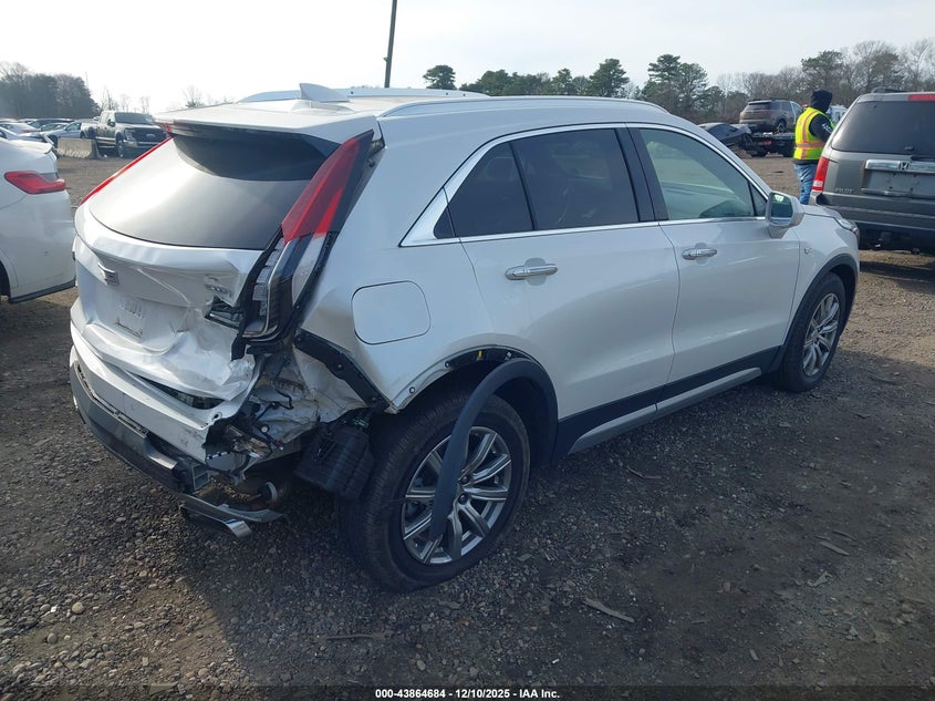 VIN 1GYFZDR49KF120158 2019 CADILLAC XT4 PREMIUM LUXURY