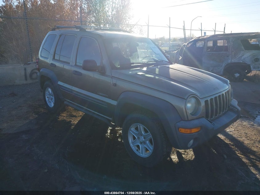 1J8GL48K24W240021 2004 Jeep Liberty Sport auction photo 1