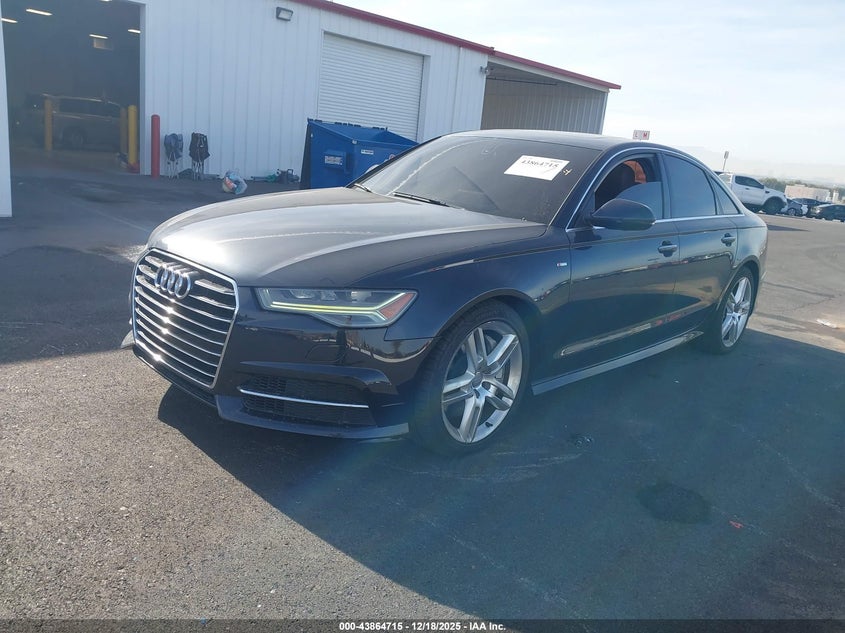 Vin: waugfafc2gn054365, lot: 44360233, audi a6 2.0t premium plus 20162