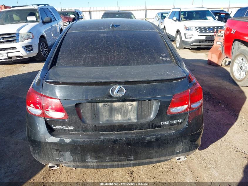 2009 Lexus Gs 350 VIN: JTHBE96S290044729 Lot: 43864748