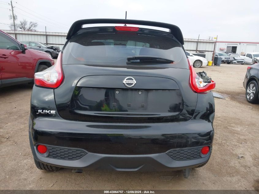 2016 Nissan Juke Nismo/S/Sl/Sv VIN: JN8AF5MR5GT610224 Lot: 43864757
