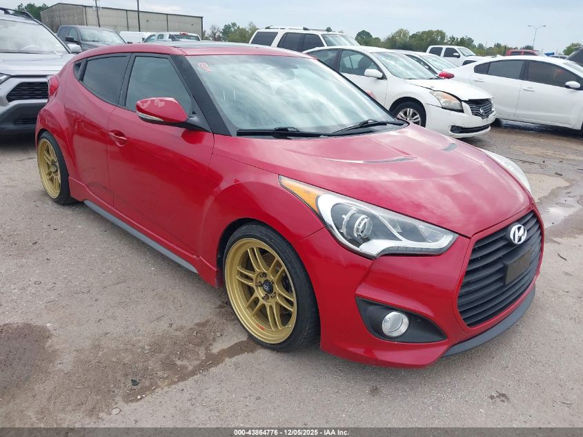 HYUNDAI VELOSTER TURBO W/BLACK