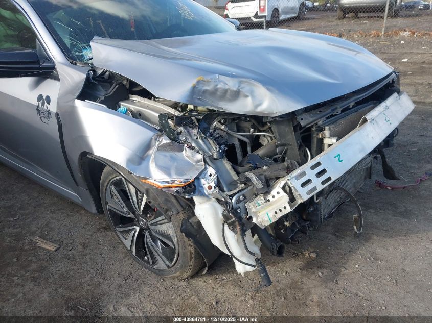 2016 Honda Civic Ex-T VIN: 19XFC1F37GE220228 Lot: 43864781