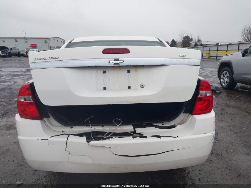 2006 Chevrolet Malibu Lt VIN: 1G1ZT51F76F179702 Lot: 43864789