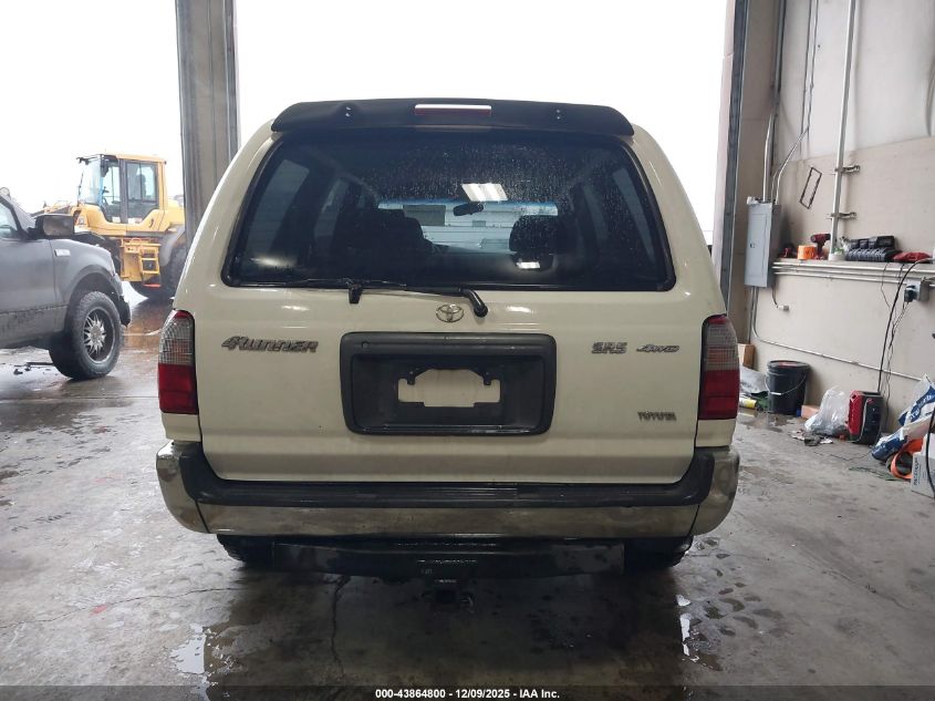 2000 Toyota 4Runner Sr5 V6 VIN: JT3HN86R0Y0322792 Lot: 43864800