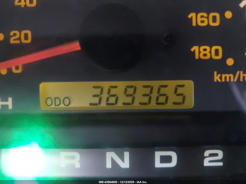 2000 Toyota 4Runner Sr5 V6 VIN: JT3HN86R0Y0322792 Lot: 43864800