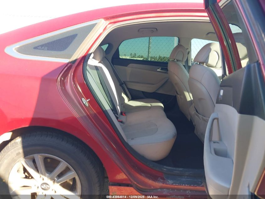 2015 Hyundai Sonata Se VIN: 5NPE24AF2FH153162 Lot: 43864814