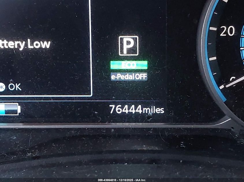 2018 Nissan Leaf Sv VIN: 1N4AZ1CP9JC304703 Lot: 43864818