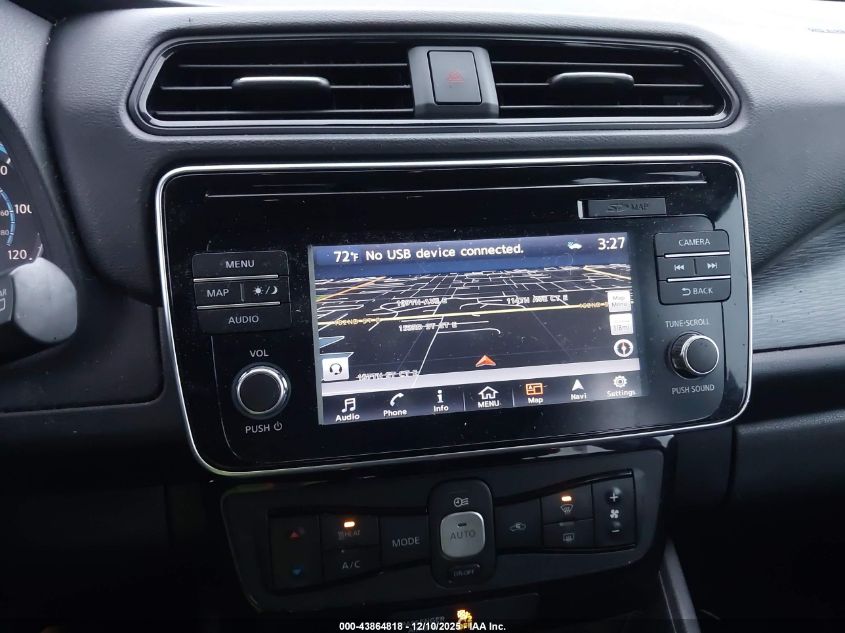 2018 Nissan Leaf Sv VIN: 1N4AZ1CP9JC304703 Lot: 43864818