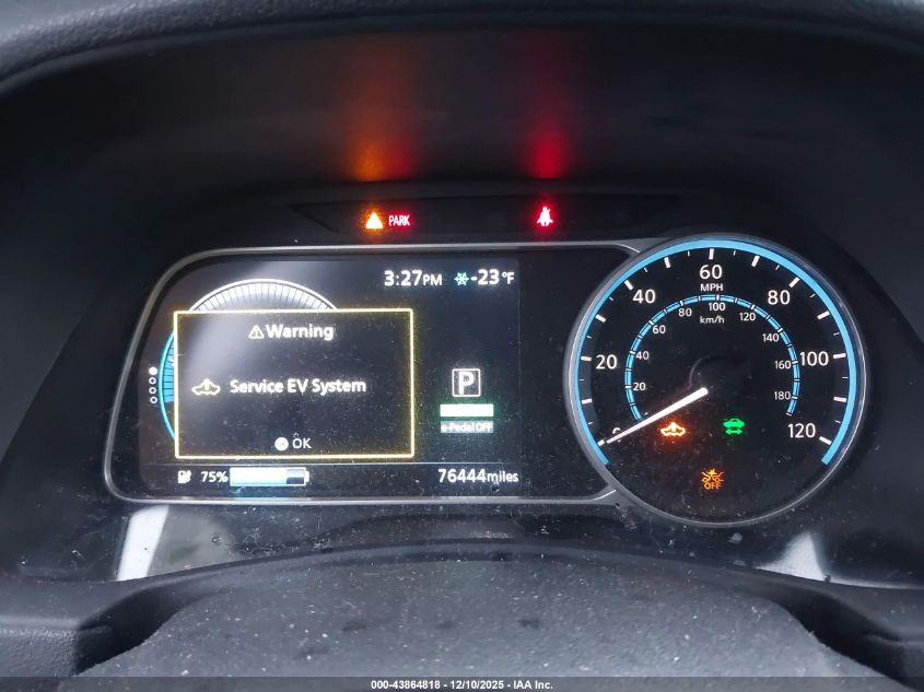 2018 Nissan Leaf Sv VIN: 1N4AZ1CP9JC304703 Lot: 43864818